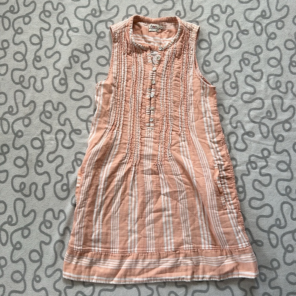 Faherty Isha Organic Cotton Dress View 3
